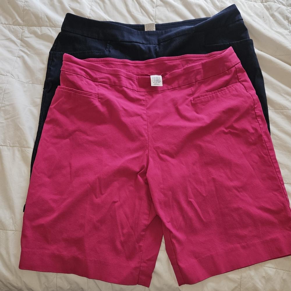 Time & True Bermuda shorts bundle 3 pair